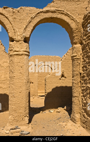 Il Nord Africa, Egitto, Kharga Oasis, necropoli di el Bagawat, il Cimitero Cristiano (2° C AD) contenente la tomba di cappelle, cappella 23 Foto Stock