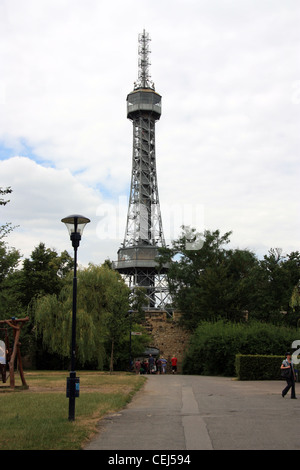 Torre di ferro a Praga, Repubblica ceca Foto Stock