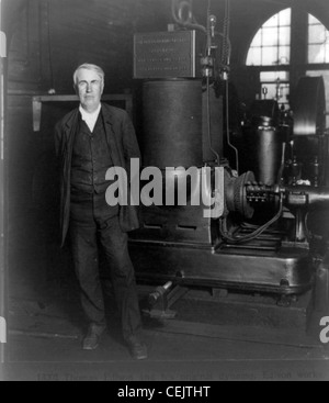 Thomas Edison Foto Stock
