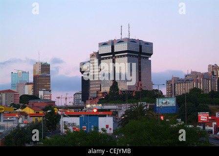 Centro Comercial das Amoreiras Lisbona Portogallo shopping centre Foto Stock
