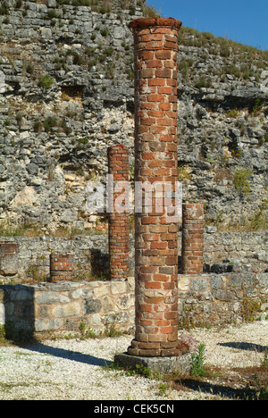 Conimbriga rovine romane, Coimbra, Beira Litoral, Portogallo, romane meglio conservate rovine della città in Portogallo Foto Stock