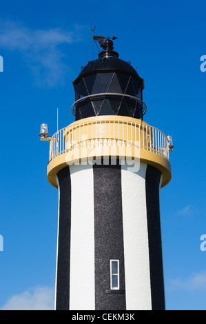 Il punto di inizio del faro, sull'isola di Sanday nelle isole di Orkney, Scozia. Foto Stock