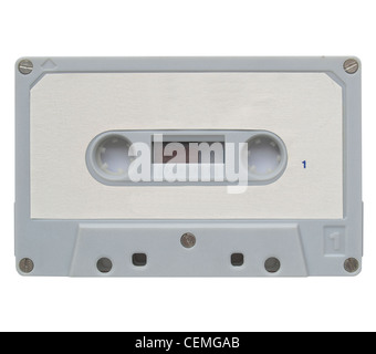 Un magnetico audio cassette a nastro per la registrazione di musica Foto Stock