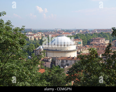 Chiesa di La Gran Madre a Torino, Italia Foto Stock