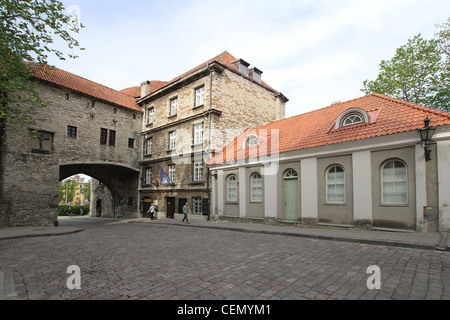 Il Gate costiero e marittimo Estone museo a Tallinn Estonia Foto Stock