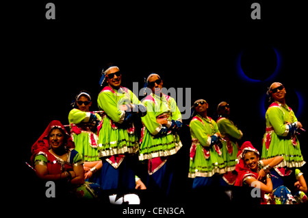 Garba raas competetion; Indiana University; Bloomington Febbraio 2012 Foto Stock