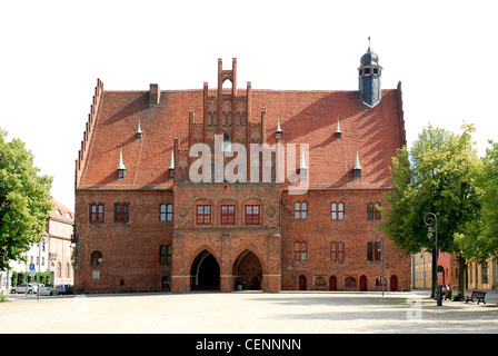 Municipio della città di Brandeburgo di Jueterbog. Foto Stock