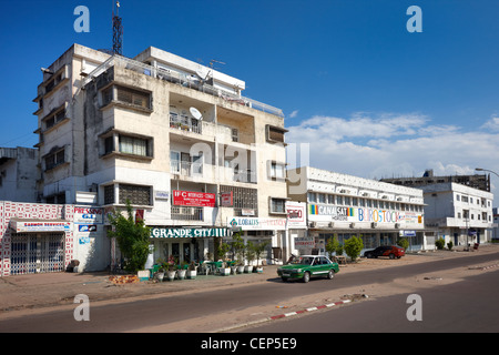 Avenue de France, Brazzaville, Repubblica del Congo, Africa Foto Stock