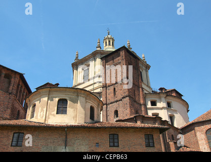 Basilica di Sant Eustorgio a Milano, Italia Foto Stock