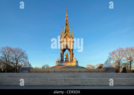 Albert Memorial, Londra Foto Stock