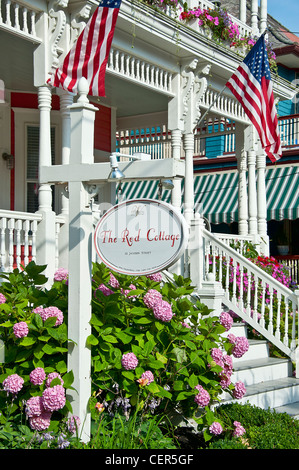 Red Cottage, la Virginia Hotel, Cape May, New Jersey, STATI UNITI D'AMERICA Foto Stock