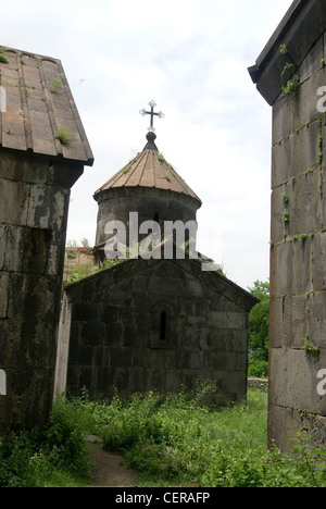 Armenia, Debed valle Monastero di Haghbat belfry un patrimonio mondiale UNESCO sito Foto Stock