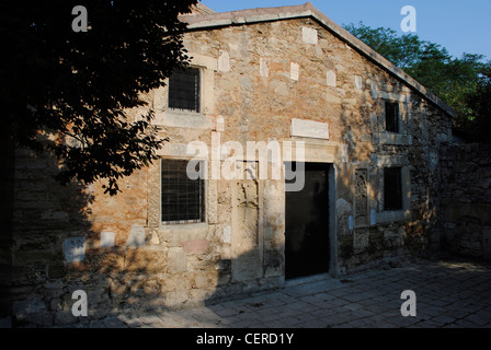 L'Ucraina. Repubblica autonoma di Crimea. Teodosia. San Sergio Chiesa Armena. Il XIV secolo. Facciata. Foto Stock