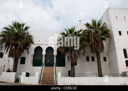 Place de la Kasbah e l'ex carcere ,Tangeri, Marocco, Africa del Nord Foto Stock