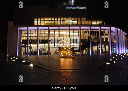 Esterno dell'attuale teatro Marlowe i Frati Canterbury Kent Foto Stock