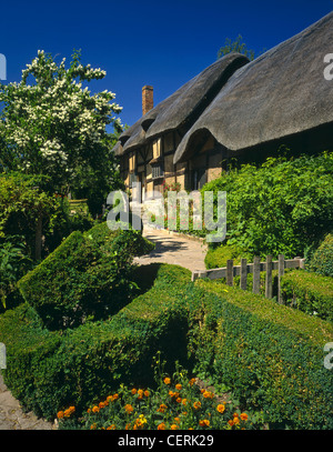 Anne Hathaway's Cottage a Shottery. Foto Stock