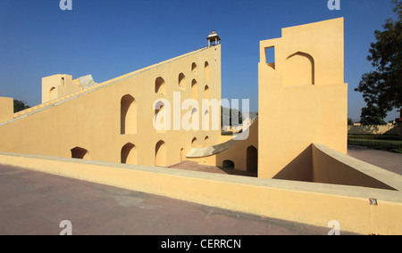 India Rajasthan, Jaipur, Jantar Mantar, osservatorio Foto Stock