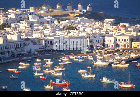 Mykonos, Cicladi, Grecia Foto Stock