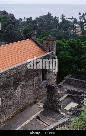 Convento di Sao Francisco in Cidade Velha, Santiago, Isole di Capo Verde, Africa, patrimonio mondiale Unesco patrimonio dell'isola sito monaste Foto Stock