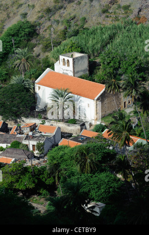 Convento di Sao Francisco in Cidade Velha, Santiago, Isole di Capo Verde, Africa, Patrimonio Mondiale dell Unesco Foto Stock