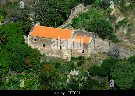 Convento di Sao Francisco in Cidade Velha, Santiago, Isole di Capo Verde, Africa, Patrimonio Mondiale dell Unesco Foto Stock