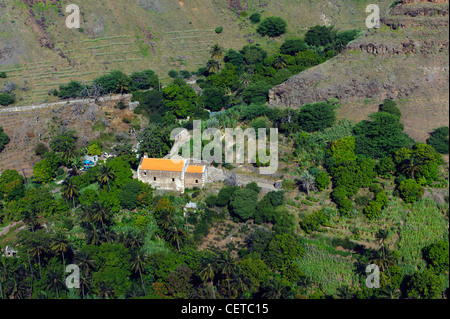 Convento di Sao Francisco in Cidade Velha, Santiago, Isole di Capo Verde, Africa, Patrimonio Mondiale dell Unesco Foto Stock