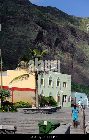 Villaggio Paolo (Vila das Pombas), Santo Antao, Isole di Capo Verde, Africa Foto Stock