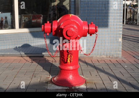Un idrante di fuoco in Cina Foto Stock