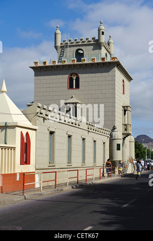 La Torre de Belem in Mindelo, Sao Vicente, Isole di Capo Verde, Africa Foto Stock