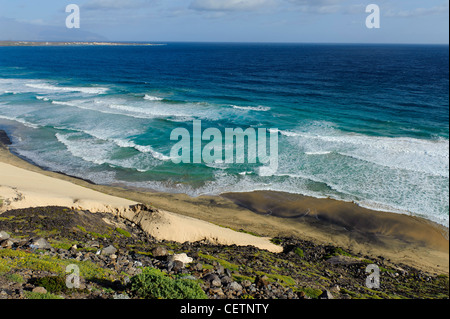 Costa est di Sao Vicente, Isole di Capo Verde, Africa an der Ostküste, Sao Vicente, Kapverden, Afrika Foto Stock