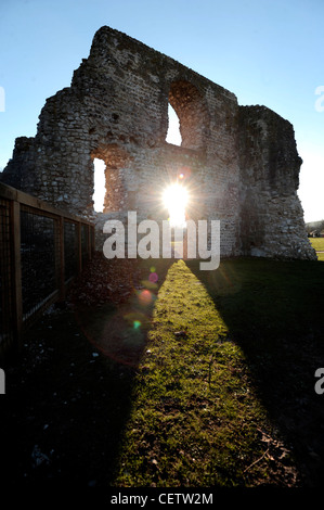 Lewes Priory rovine, monetario cluniacense. Foto Stock