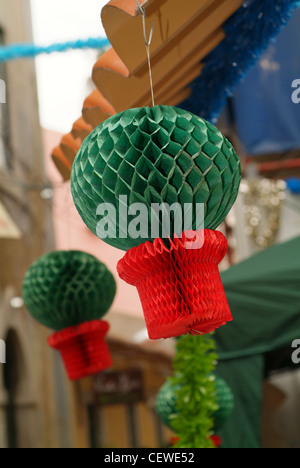 Alfama Bairro tipico de Lisboa, Santo Antonio, Festas Populares Foto Stock