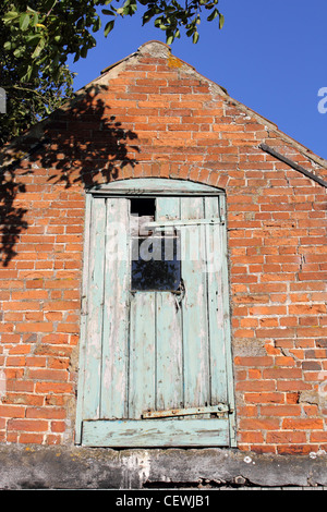 Vecchia fattoria di Norfolk edificio, England, Regno Unito Foto Stock