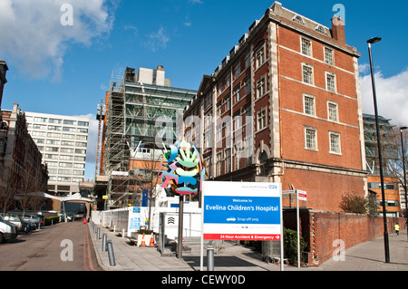 Evelina ospedale per bambini, Lambeth, London, Regno Unito Foto Stock