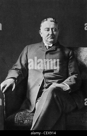 CECIL John Rhodes (1853-1902) South African uomo politico e imprenditore di data mining che fondò la De Beers diamond company Foto Stock