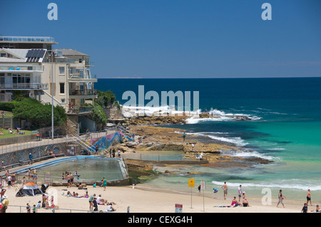 A nord di Bondi Beach Sydney Australia Foto Stock