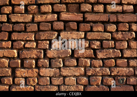 Indiano antico muro di mattoni Foto Stock