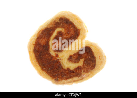 Torta di biscotti isolato in uno sfondo bianco. Foto Stock