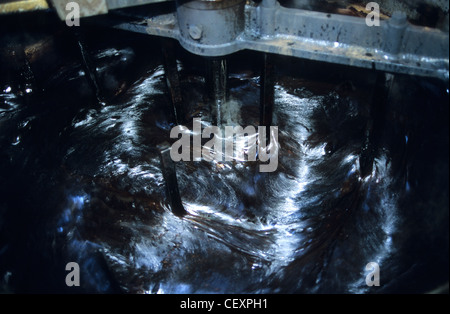 Italia Calabria , Rossano , Amarelli fabbrica di liquirizia di produrre dolciumi da radici di liquirizia dal 1871 Foto Stock