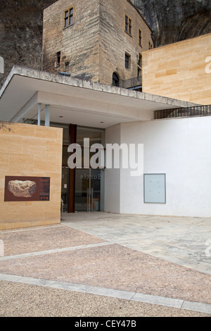 Il Musée national de Préhistoire a Les-Eyzies-de-Tayac Foto Stock