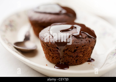 torta al cioccolato Foto Stock
