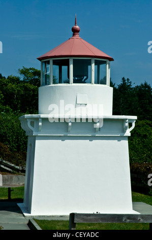 Faro Memoriale onori veterani in California coast redwood landmark di Humboldt County, Trinidad Testa, CALIFORNIA, STATI UNITI D'AMERICA Foto Stock