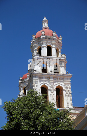 La Iglesia La Compania de Jesus chiesa, il Templo del Espiritu Santo, Puebla, centro storico, stato di Puebla, Messico Foto Stock