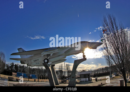 Grumman F-14 Tomcat Navy fighter Grumman Memorial Park Calverton Long Island NY Foto Stock