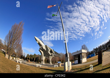 Grumman F-14 Tomcat Navy fighter Grumman Memorial Park Calverton Long Island NY Foto Stock