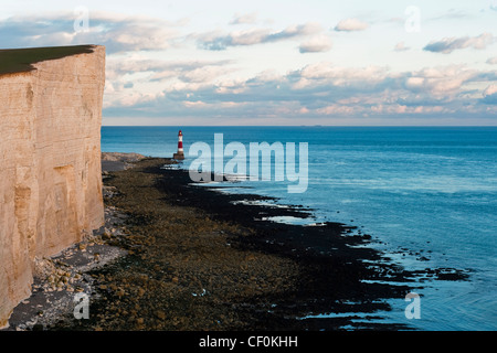 Le Bianche scogliere di Beachy Head Foto Stock