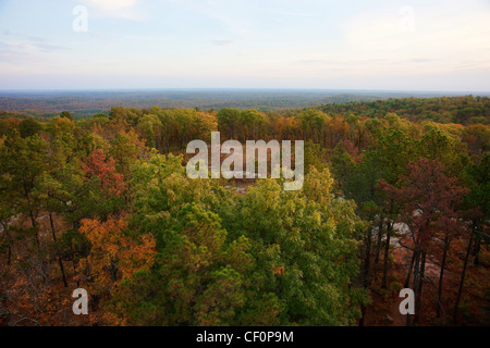 Ozarks foresta nel Missouri durante l autunno o cadono Foto Stock