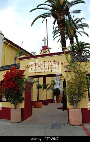 Nuestra Señora Reina de Los Angeles in California Foto Stock