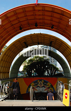 A nord di Hollywood Stazione della Metropolitana Foto Stock