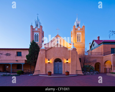 San Felipe de Neri parrocchia, Albuquerque Foto Stock